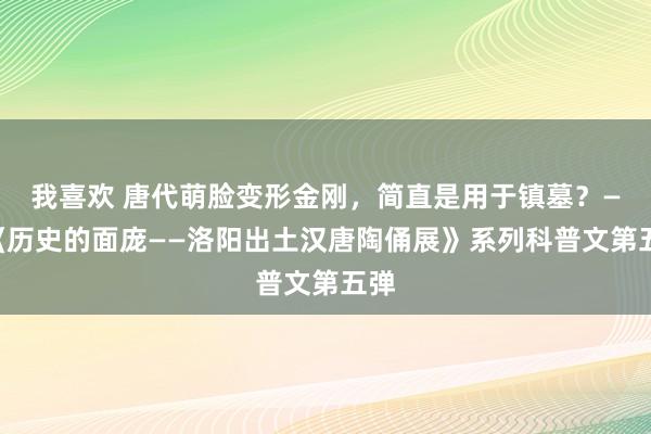 我喜欢 唐代萌脸变形金刚，简直是用于镇墓？——《历史的面庞——洛阳出土汉唐陶俑展》系列科普文第五弹